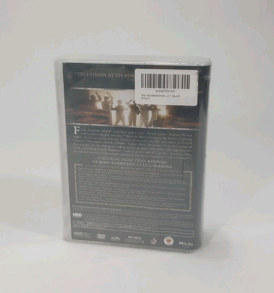 Boardwalk Empire: The Complete Series Seasons 1-5 (DVD) Region 1 USA/Canada