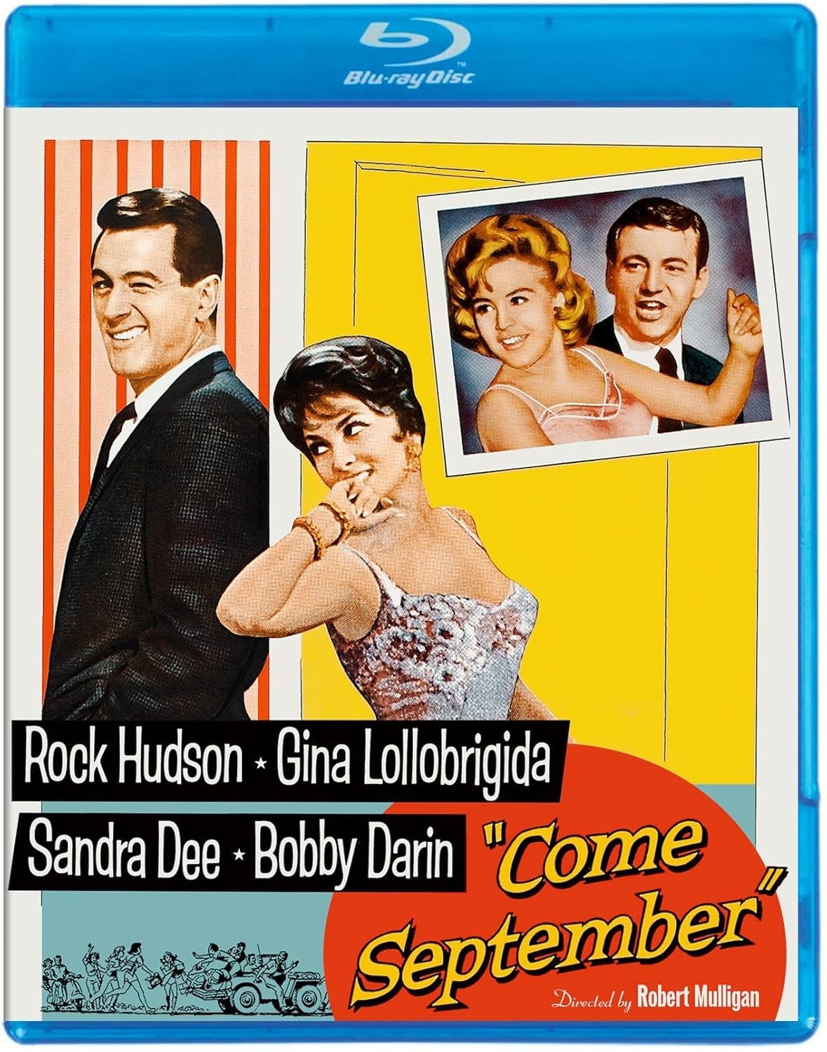 COME SEPTEMBER (1961) Rock Hudson Blu-Ray BRAND NEW