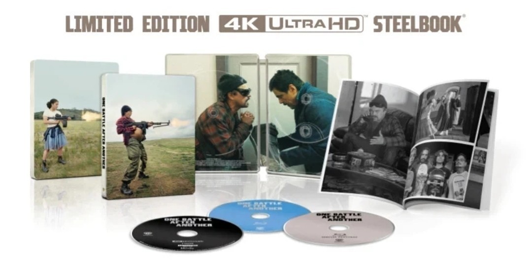 ONE BATTLE AFTER ANOTHER 4K+BD+DIGITAL+BONUS +BOOKLET STEELBOOK Mint Sealed