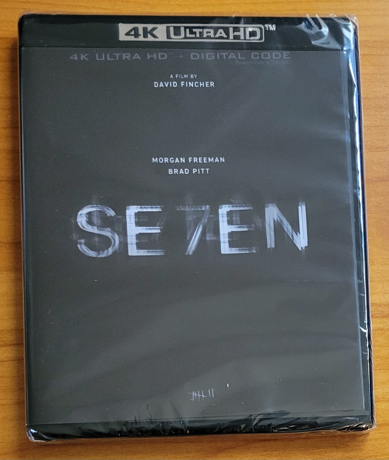 Se7en (Seven) (1995) 4K UHD + Digital Code – David Fincher – Warner Bros.