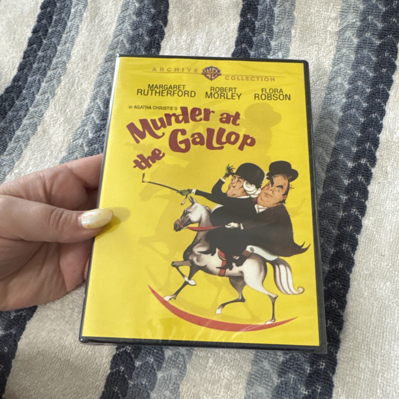 NEW** Murder at the Gallop (DVD, 1963, Agatha Christie, Miss Marple)