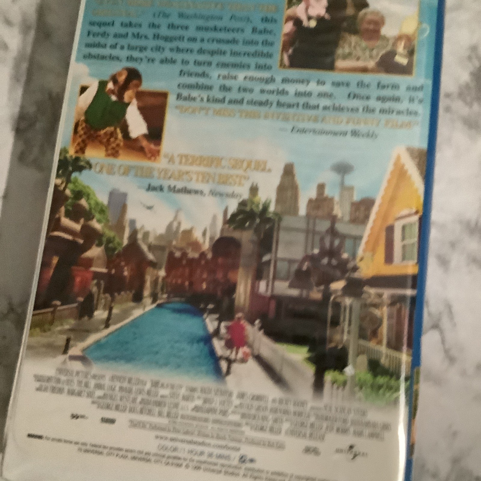 Babe: Pig in the City Blu-ray Widescreen Family G James Cromwell George Miller