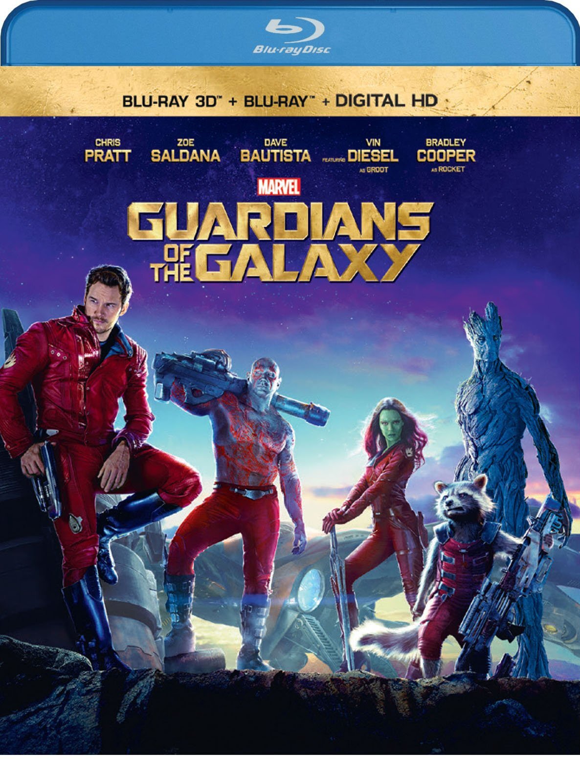 Guardians Of The Galaxy (3D Blu-ray/Blu-ray, 2-Disc Set)