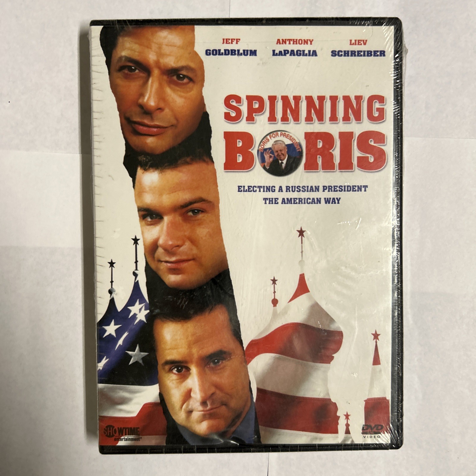 Spinning Boris (DVD) Jeff Goldblum Liev Schreiber SEALED