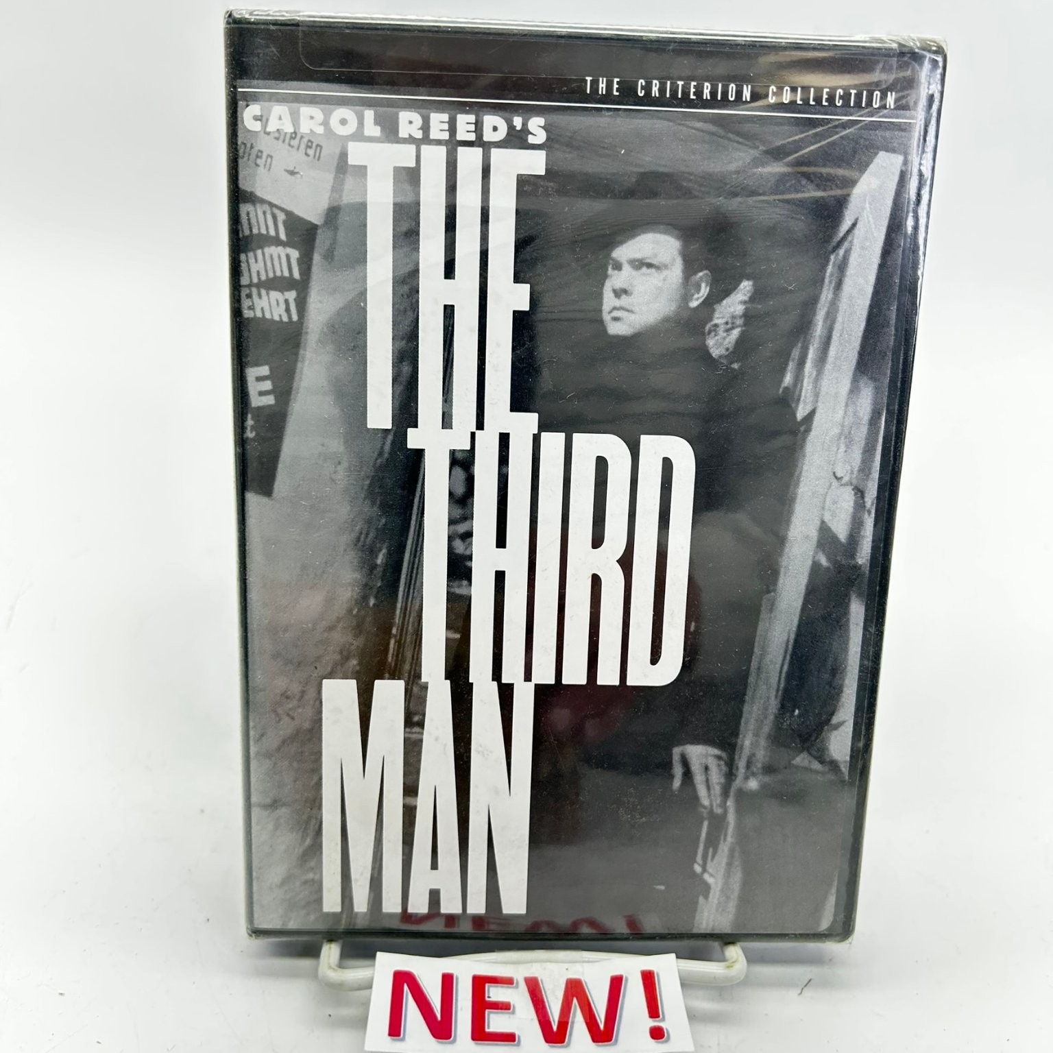 The Third Man DVD 1949 Criterion Collection Orson Welles Joseph Cotten Film Noir