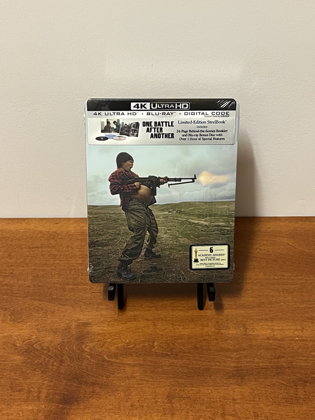 One Battle After Another (4K UHD + Blu-ray – Limited Edition Steelbook)