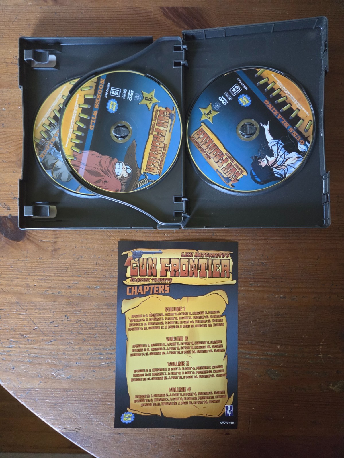 Leiji Matsumoto Gun Frontier Elusive Targets- GUN PACK – DVD Collection