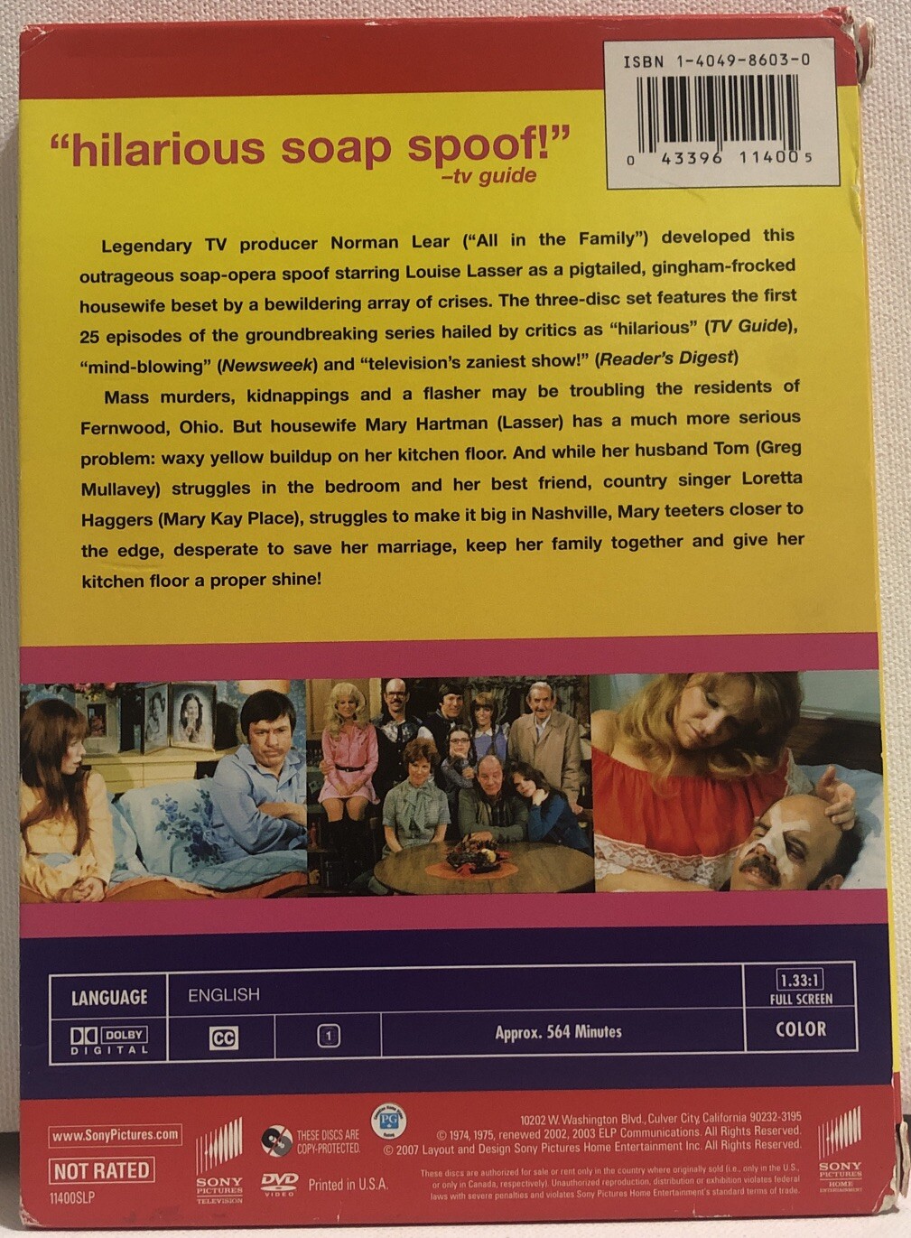 Mary Hartman, Mary Hartman – Volume 1 (DVD, 2007, 3-Disc Set)