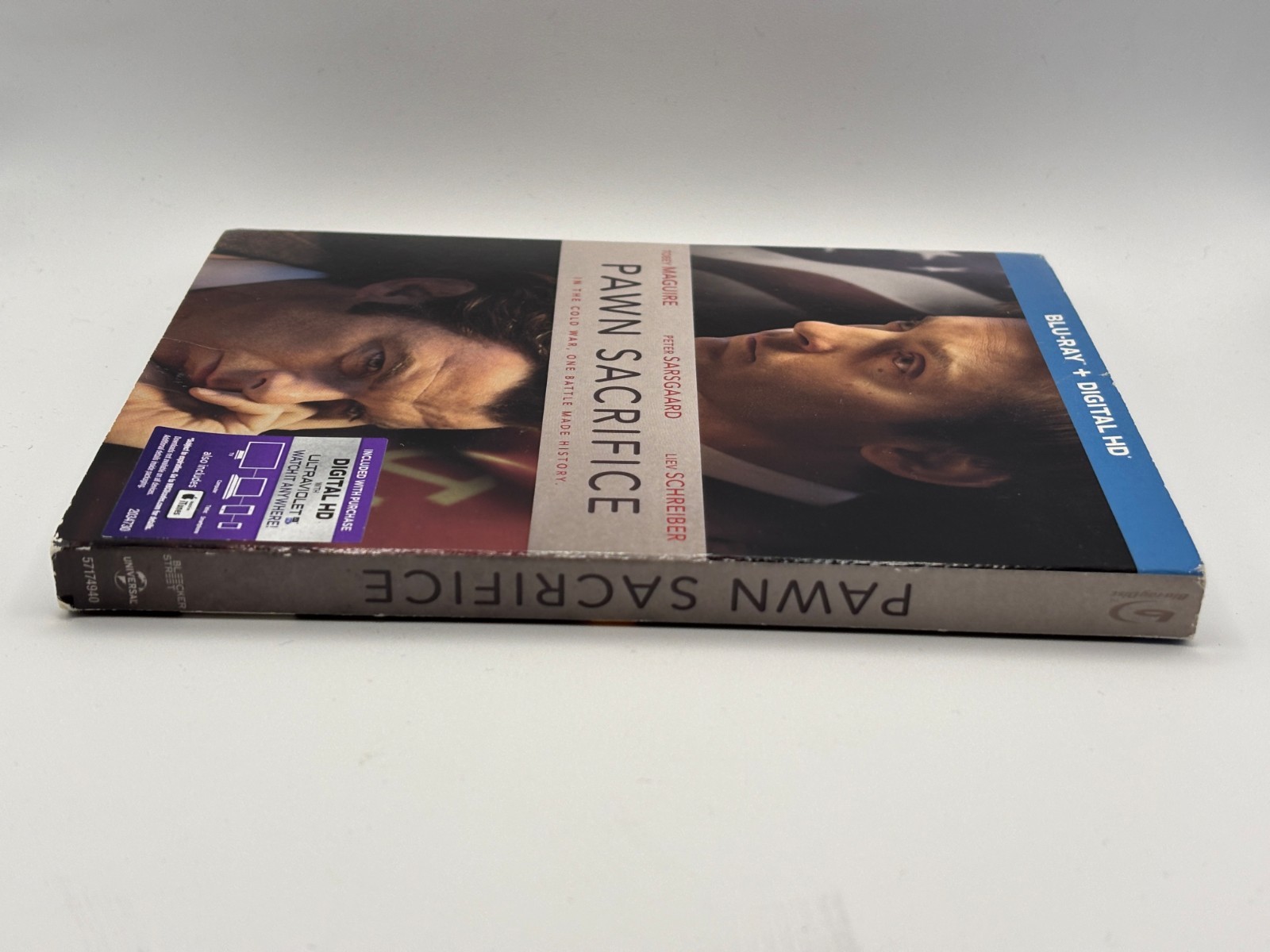 Pawn Sacrifice (New) Blu-ray + Digital HD. Tobey Maguire & Liev Schreiber