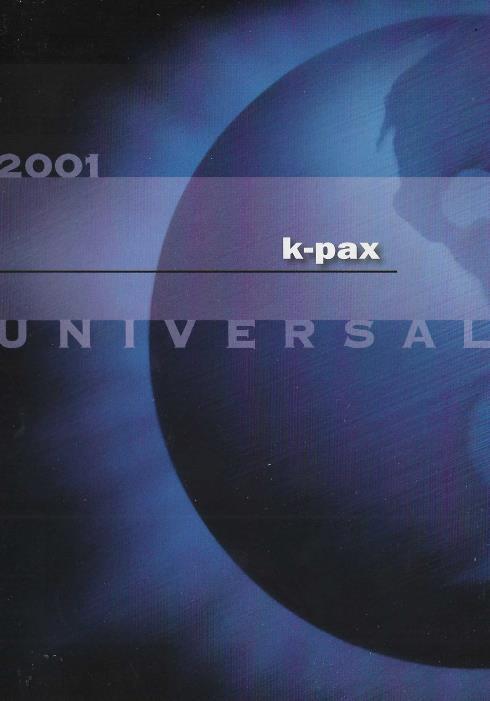 K-Pax FYC DVD VIDEO MOVIE mysterious stranger screener! FOR YOUR CONSIDERATION