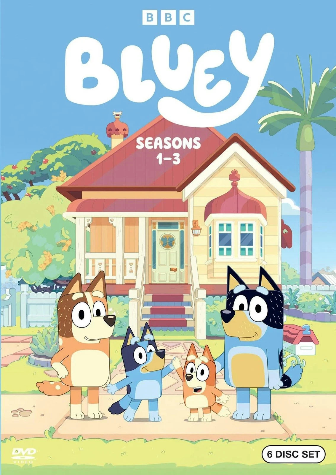 Bluey Seasons 1-3 DVD NEW Region 1 US Fast shipping