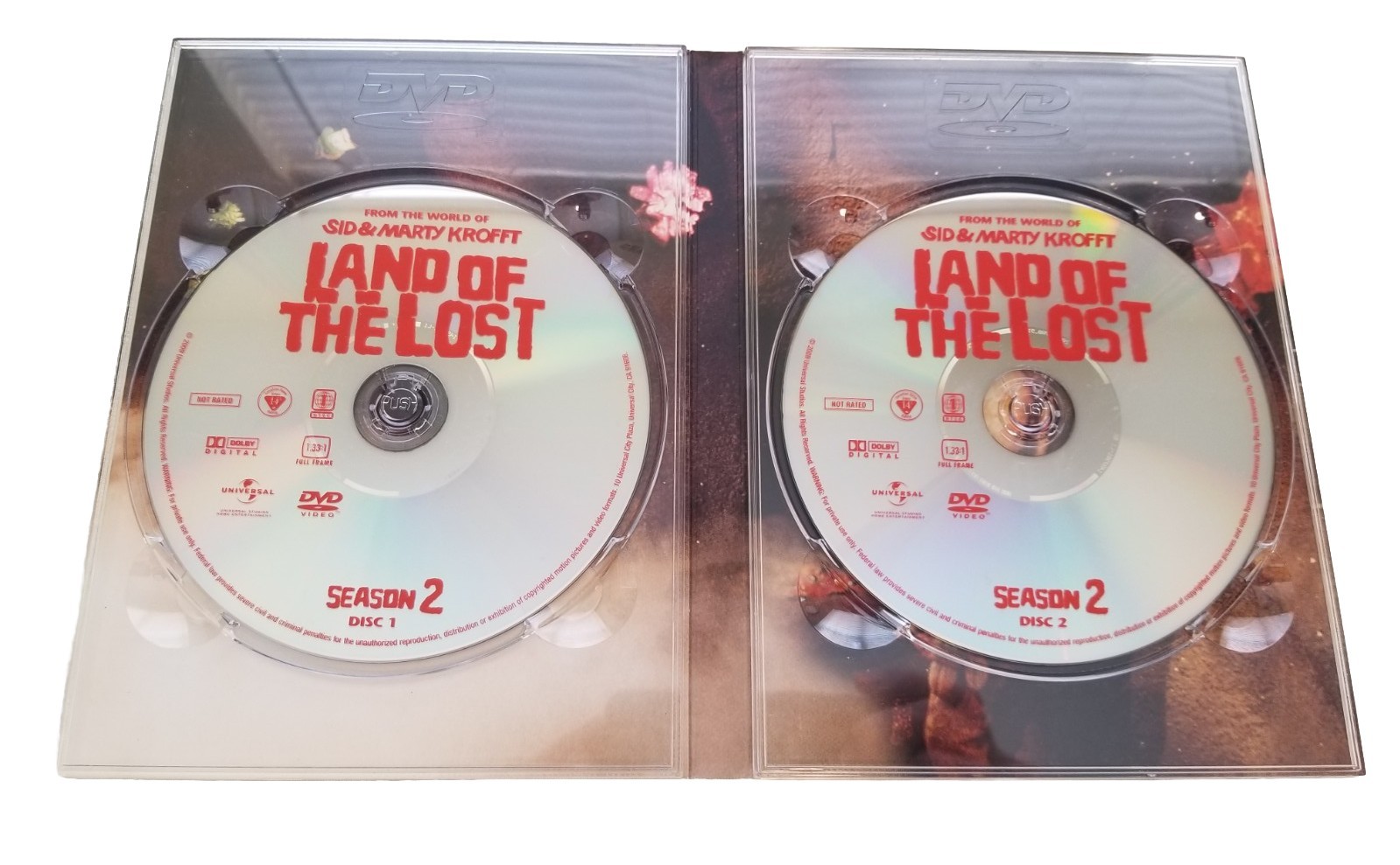 LAND OF THE LOST 2009 Complete Series DVD Season 1-3 (7 Disc Set) 1974 Series 🌋