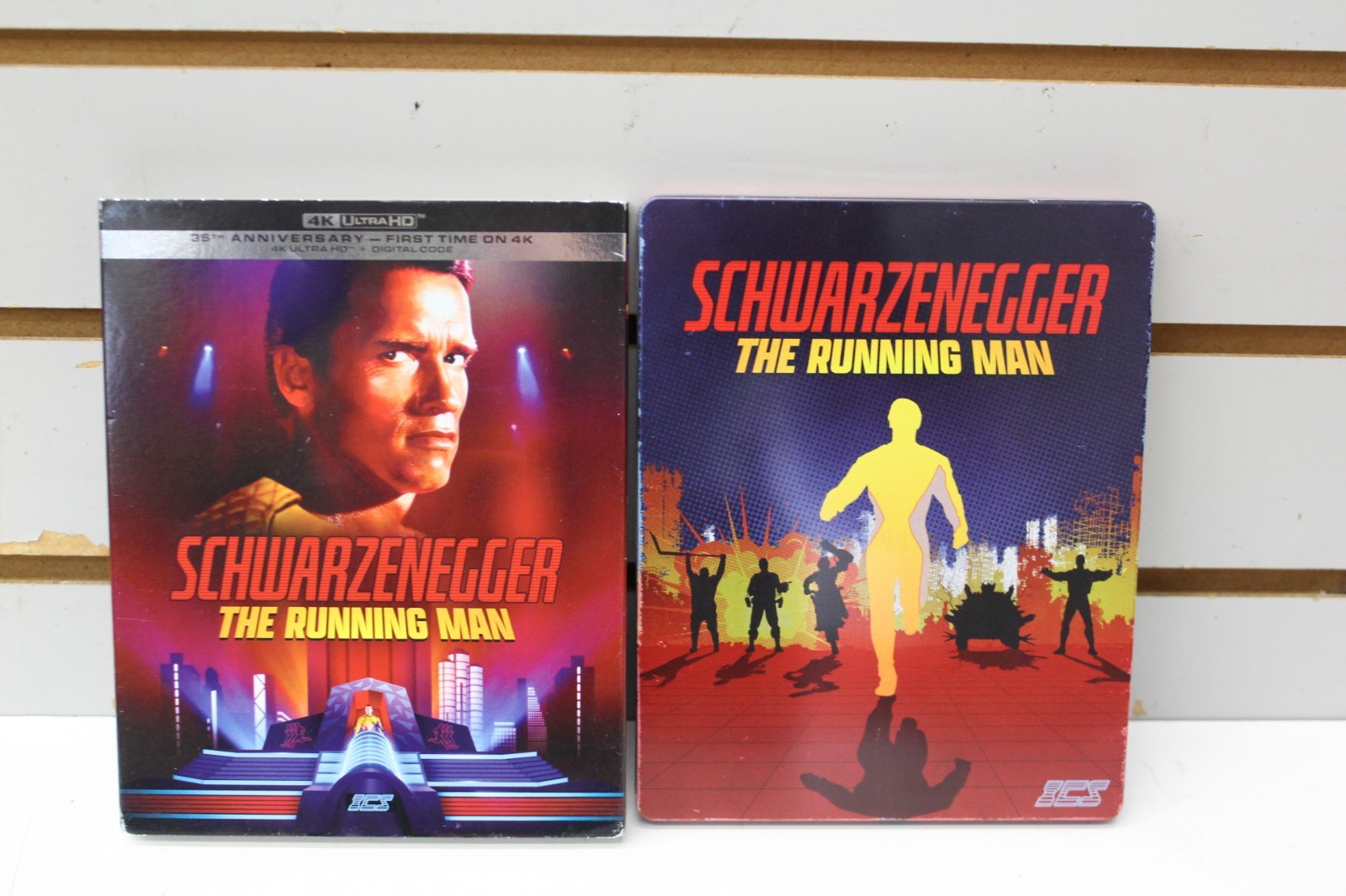 The Running Man 4K Blu-ray SteelBook – No Digital