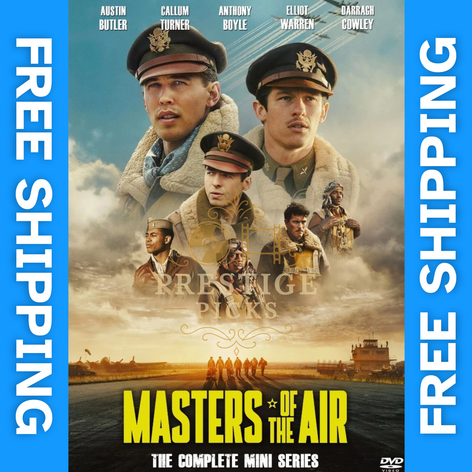 Masters of the Air (2024) Blu-ray NEW Mini-Series Full HD All Region
