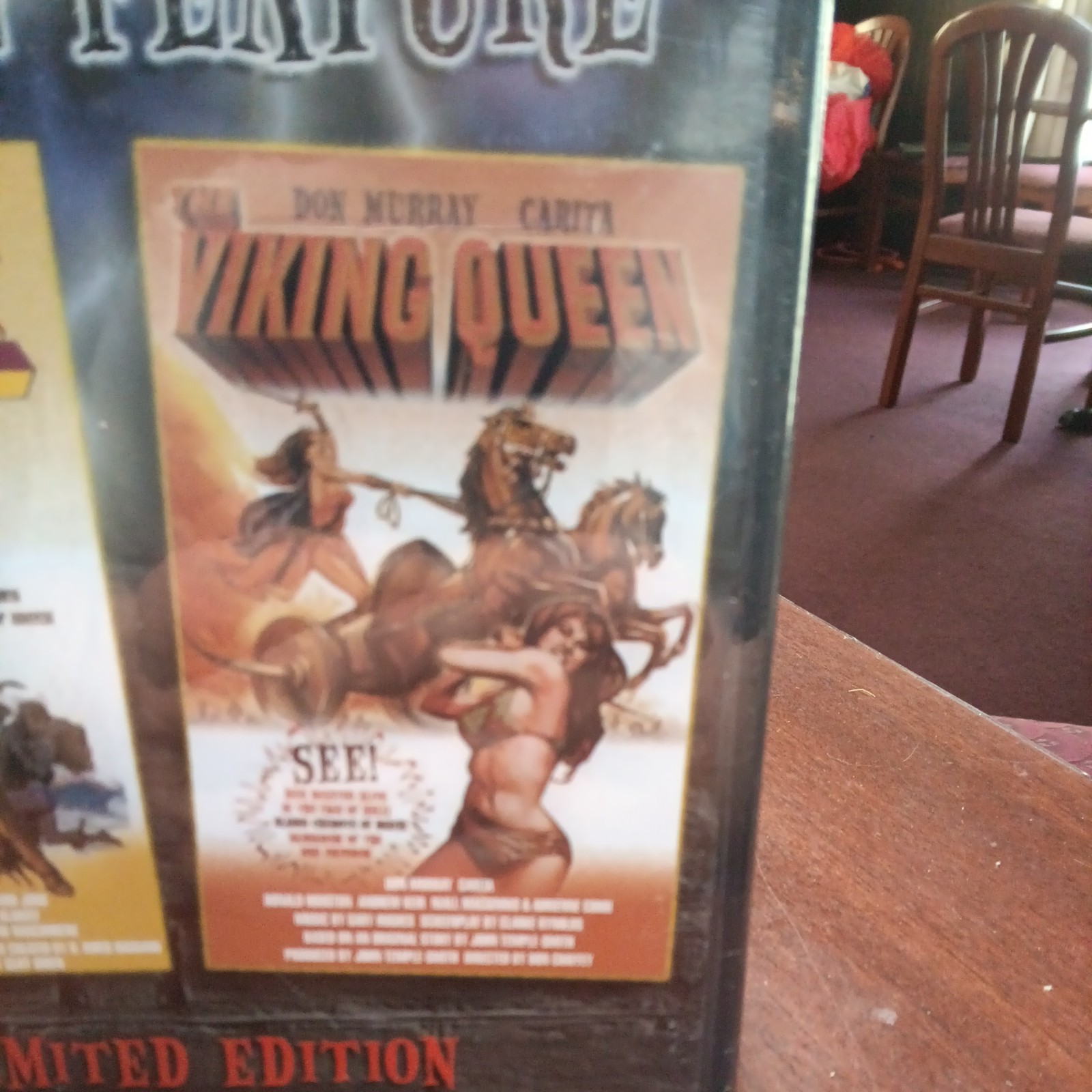 Hammer Collection 2 DVDs ‘The Vengeance Of She/The Viking Queen’ Sealed New~