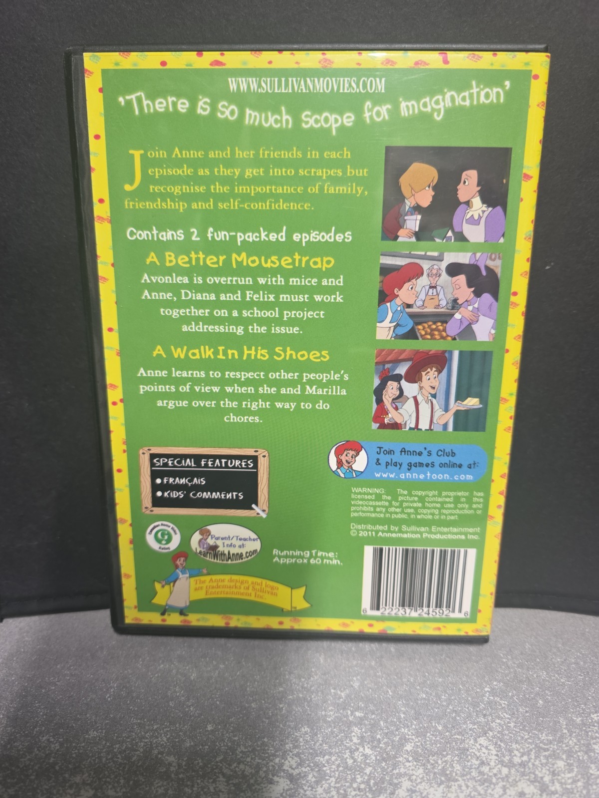Anne of Green Gables: the Animated Series: Volumes 7-9 Rare HTF, Good, Free Ship