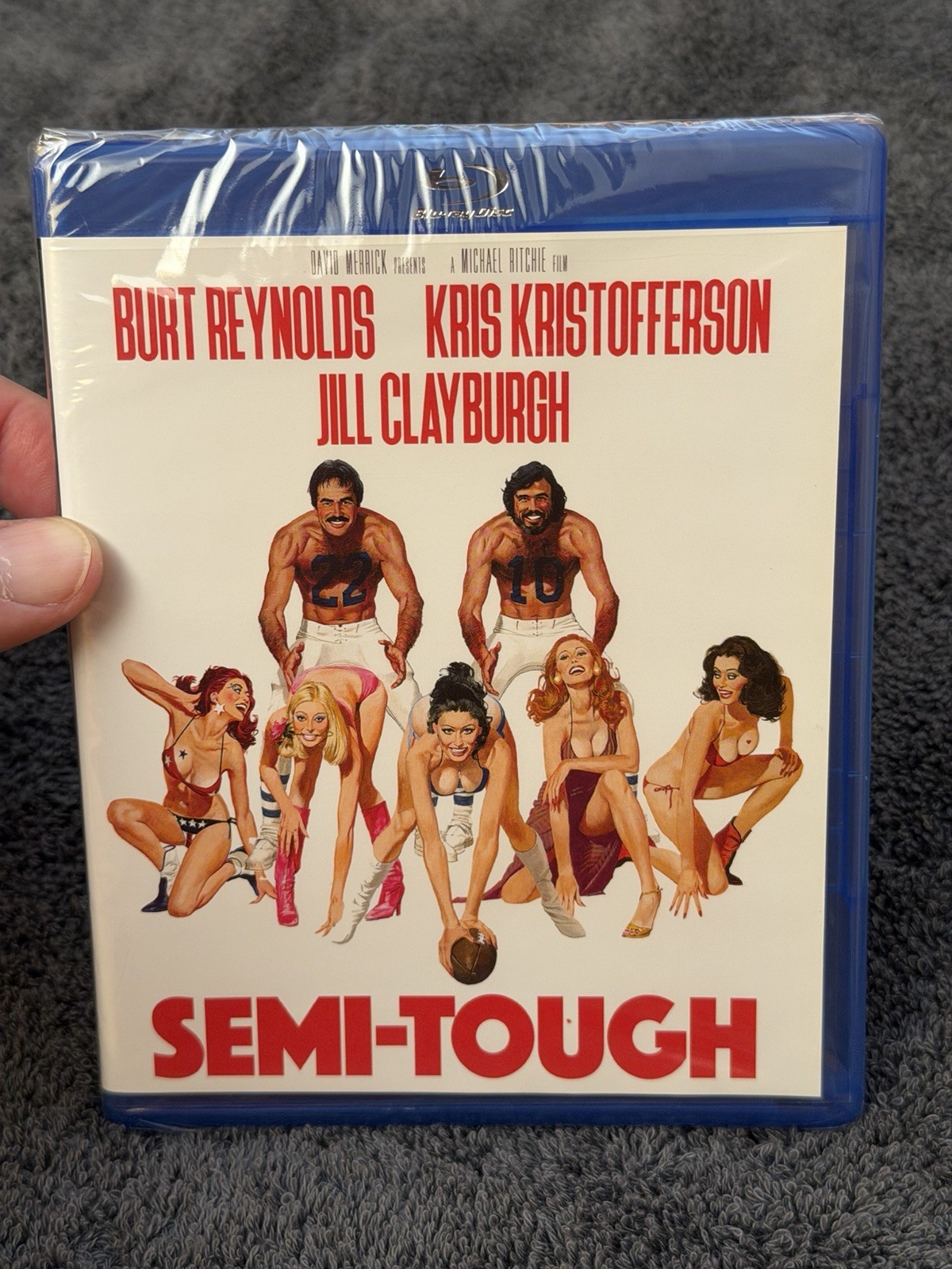 Semi-Tough (Blu-ray, 1977) Burt Reynolds NEW Factory Sealed FREE Shipping! OOP