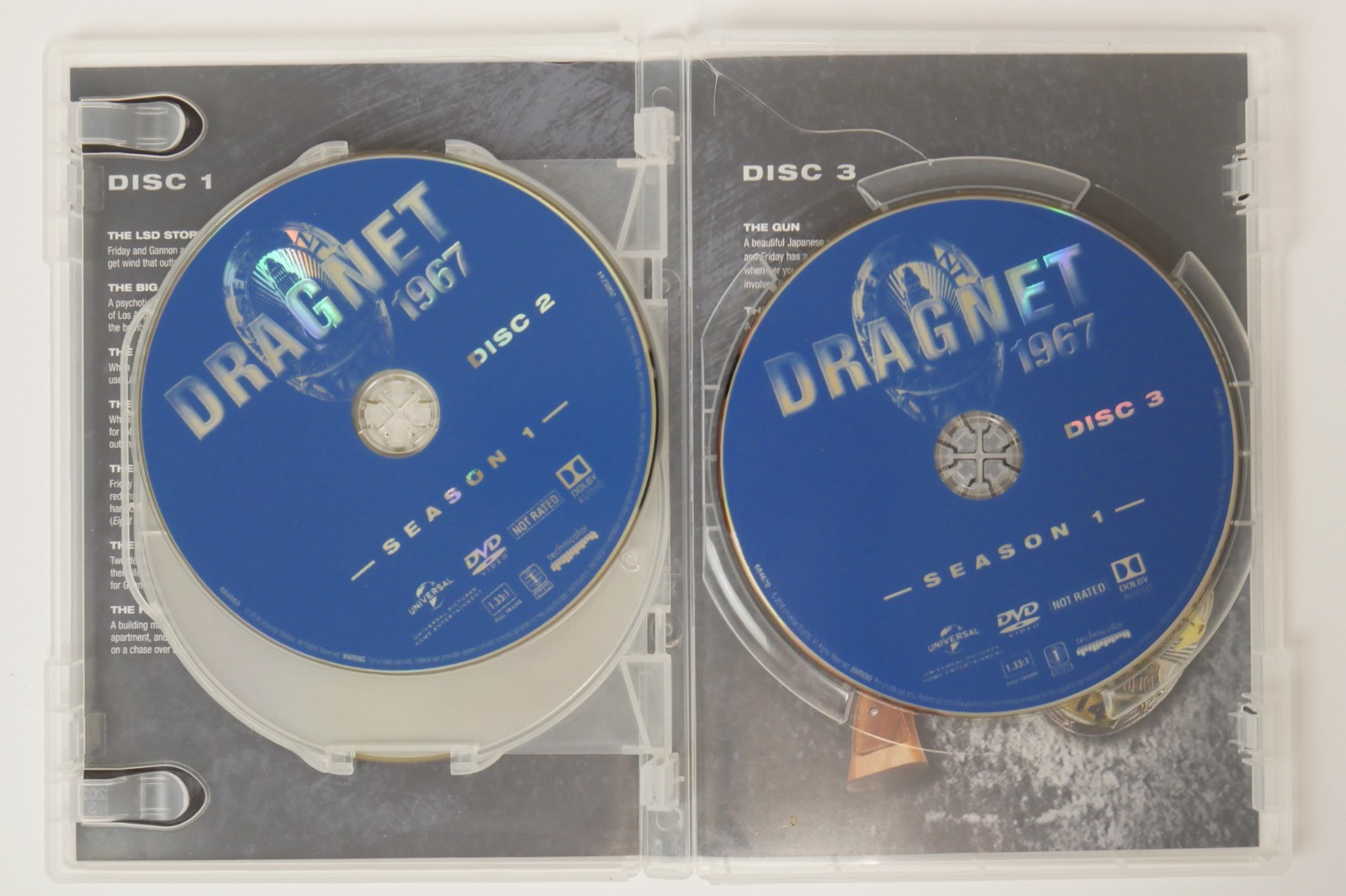 Dragnet: Complete Series [Seasons 1 2 3 4] (DVD 17-Disc Set) 1967 1968 1969 1970