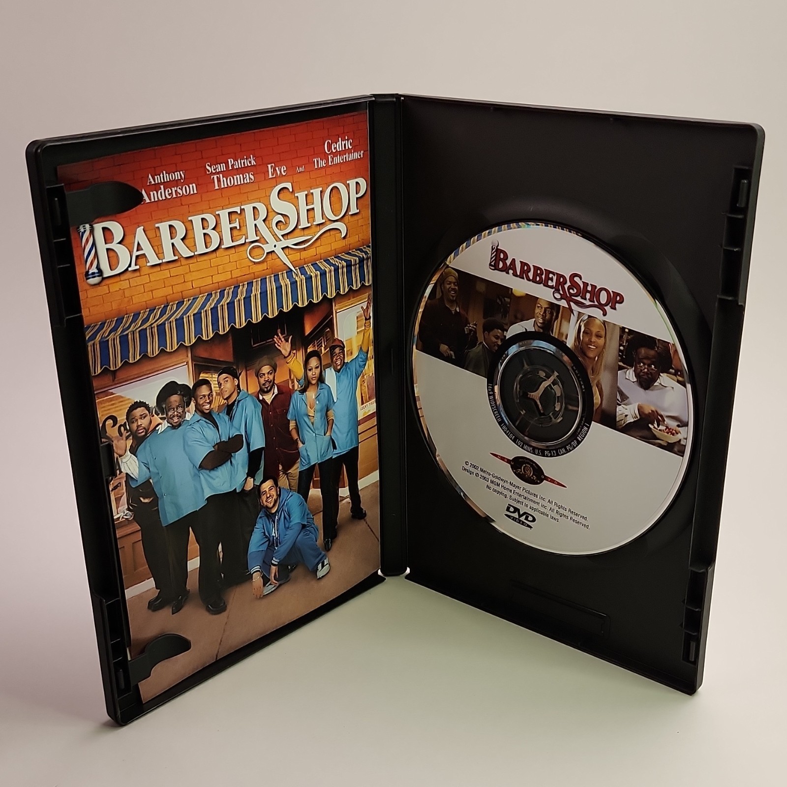MGM Home Entertainment Barbershop Special Edition DVD PG-13 Ice Cube 2002