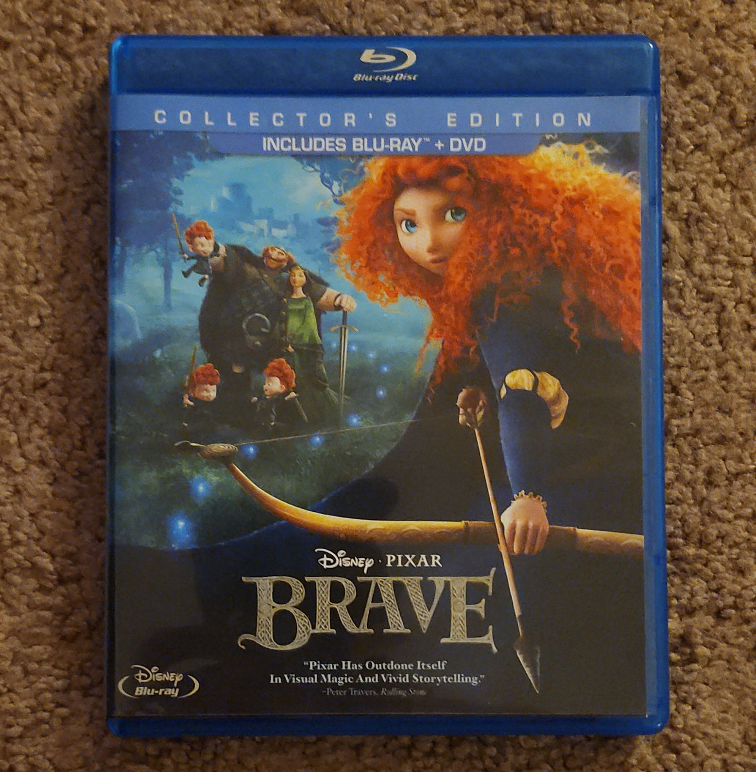 Disney Pixar Brave Collector’s Edition Blu-ray PG NTSC 2012 93 Min