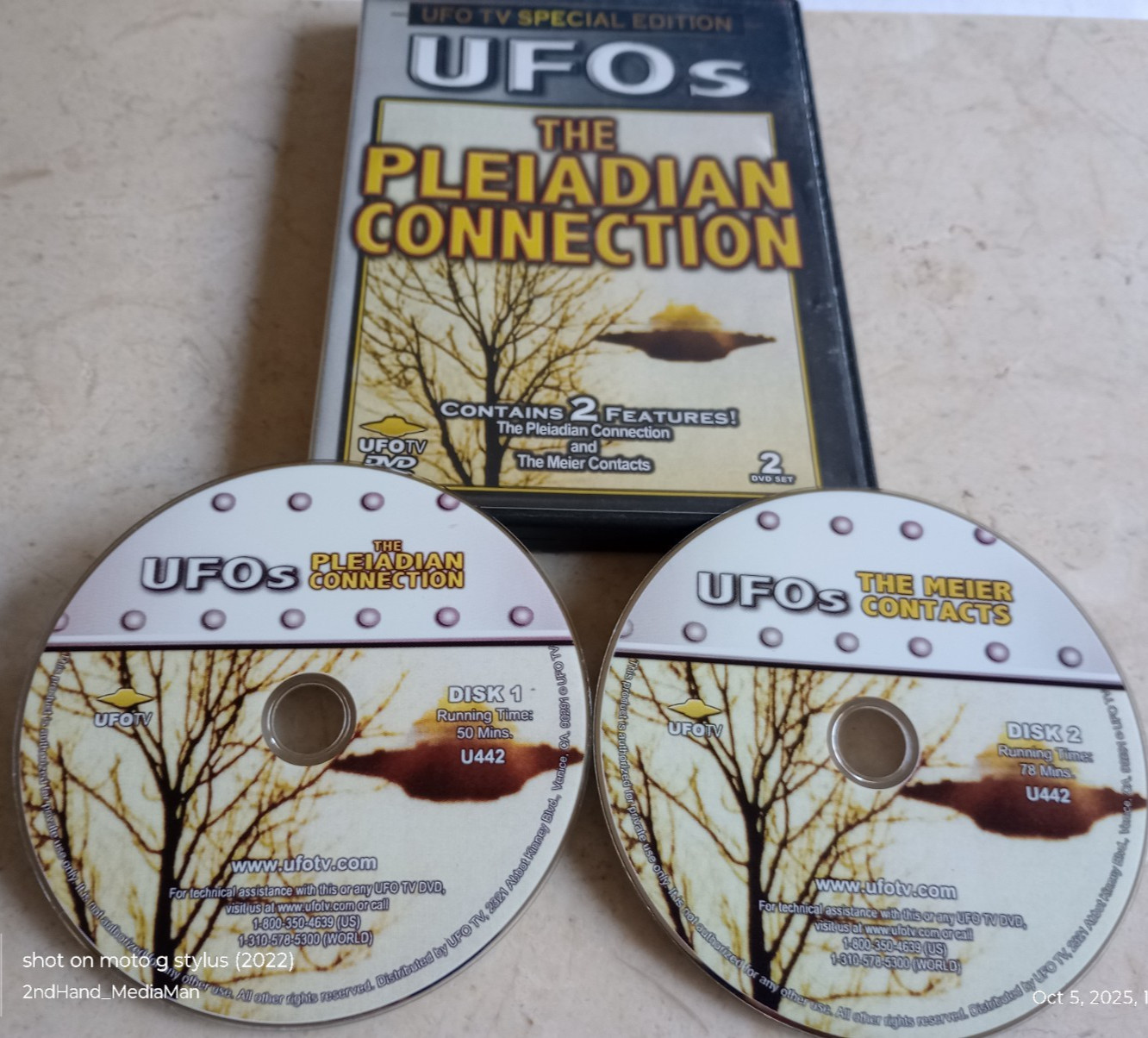 UFOs THE PLEIADIAN CONNECTION DVD