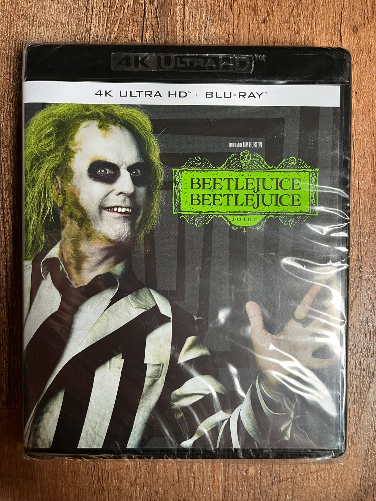 Beetlejuice Beetlejuice 2 (4K UHD + Blu-ray, 2024, EU Import, Region Free) *NEW*
