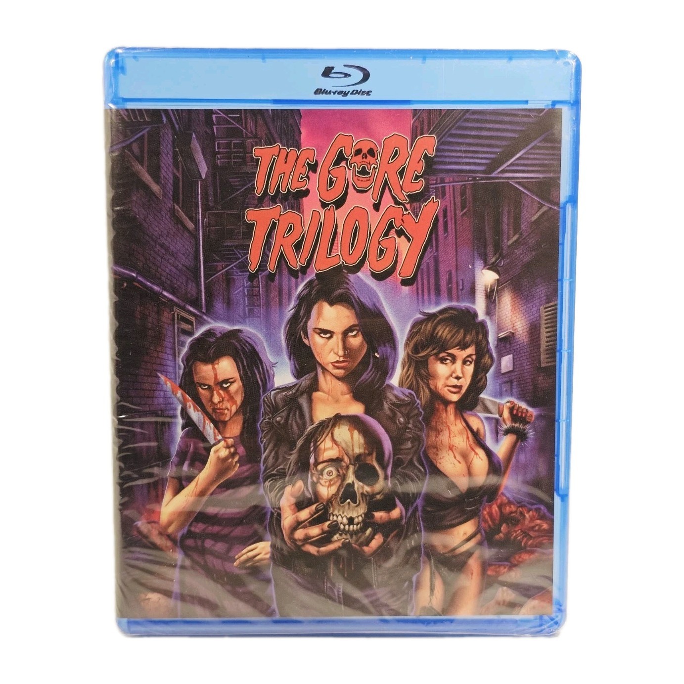 The Gore Trilogy Blu-ray SRS Cinema Cult Classic Underground Horror Films Sealed