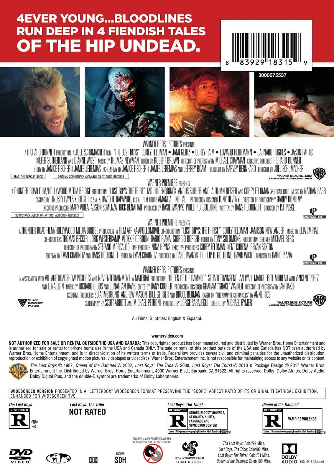 Vampires Collection DVD NEW