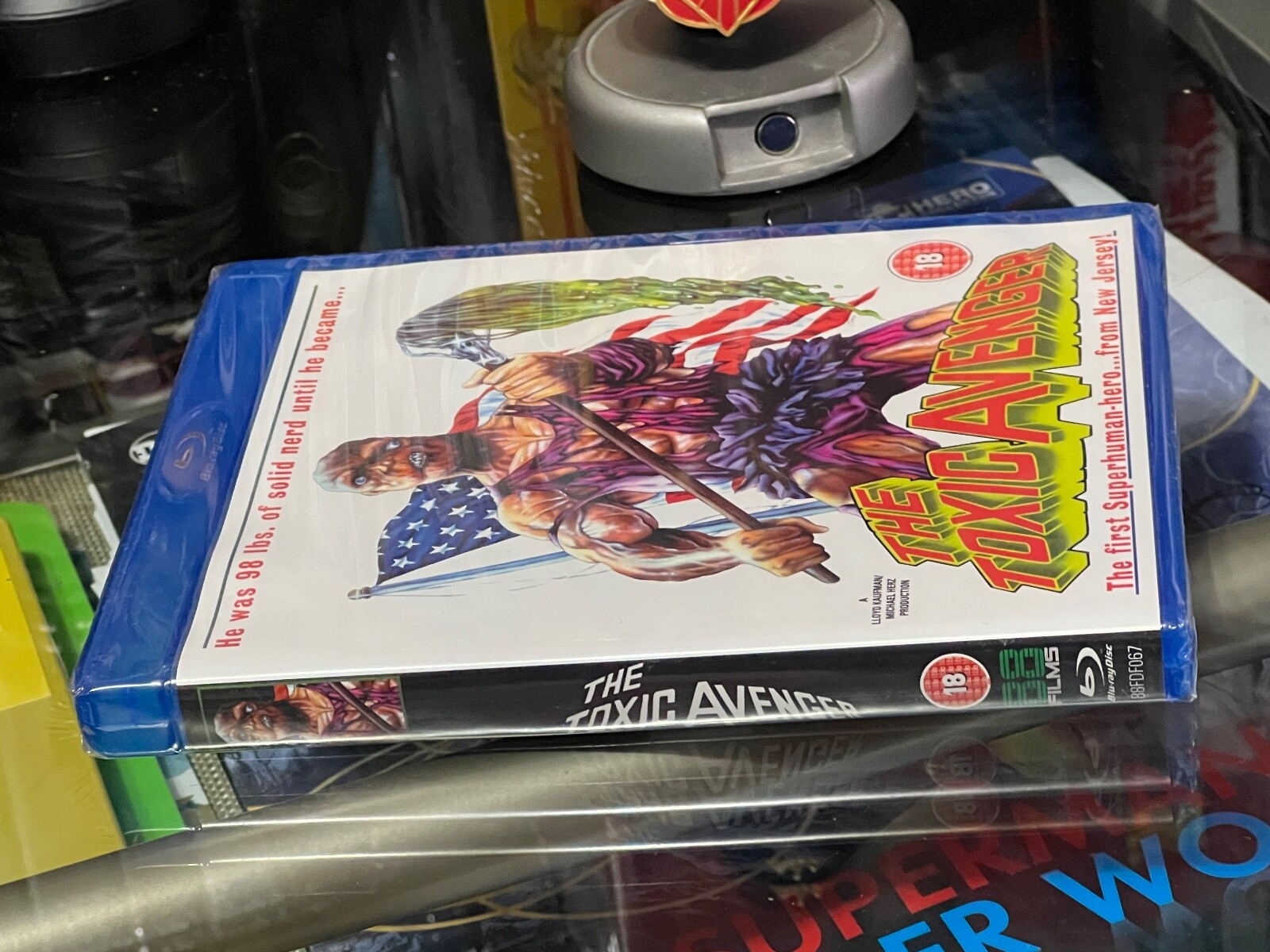 The Toxic Avenger (Blu-ray) Lloyd Kaufman, TROMA TEAM DVD! 88 FILMS! BRAND NEW!