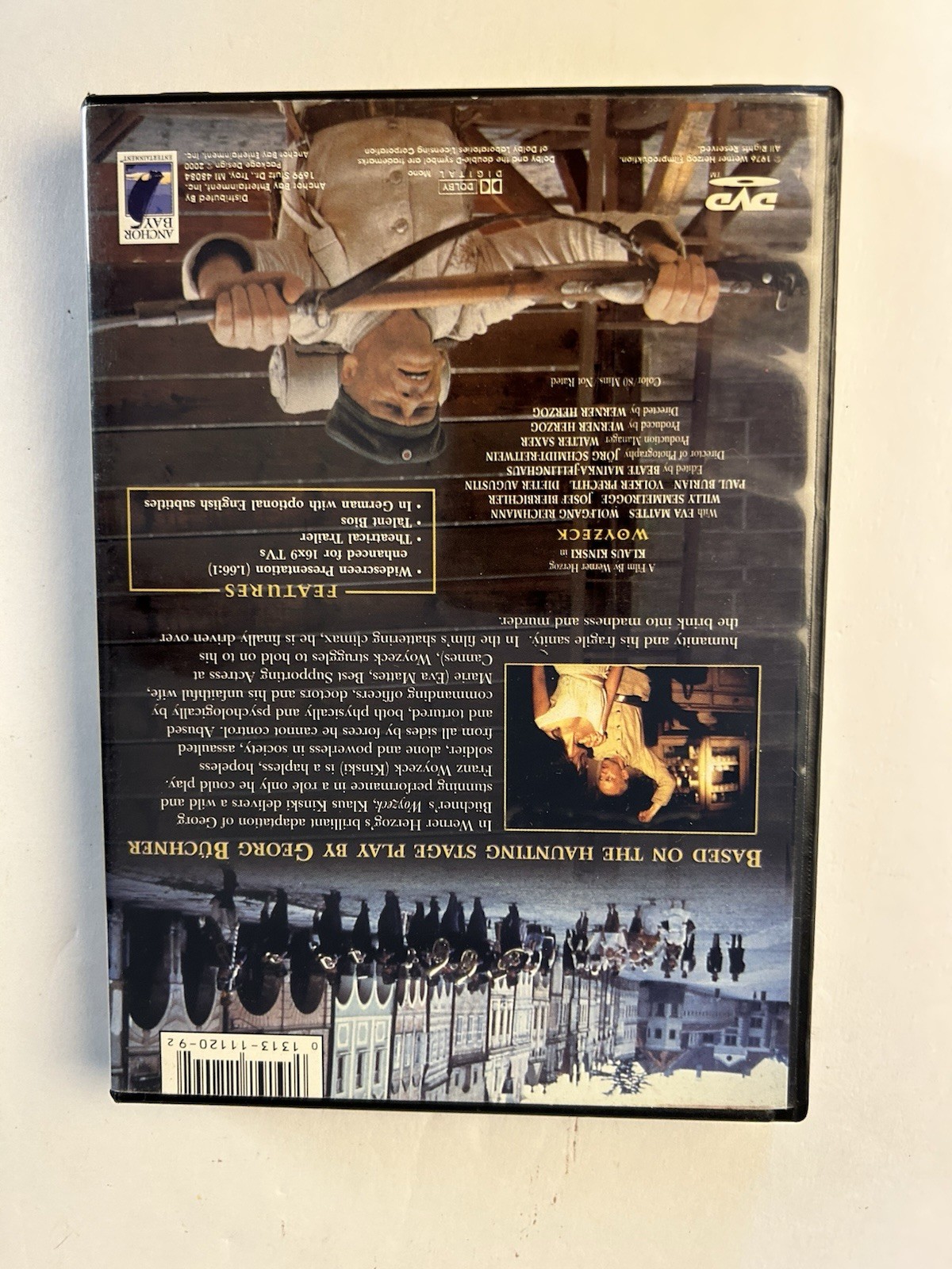 Woyzeck DVD Werner Herzog Klaus Kinski German Language with English Subtitles
