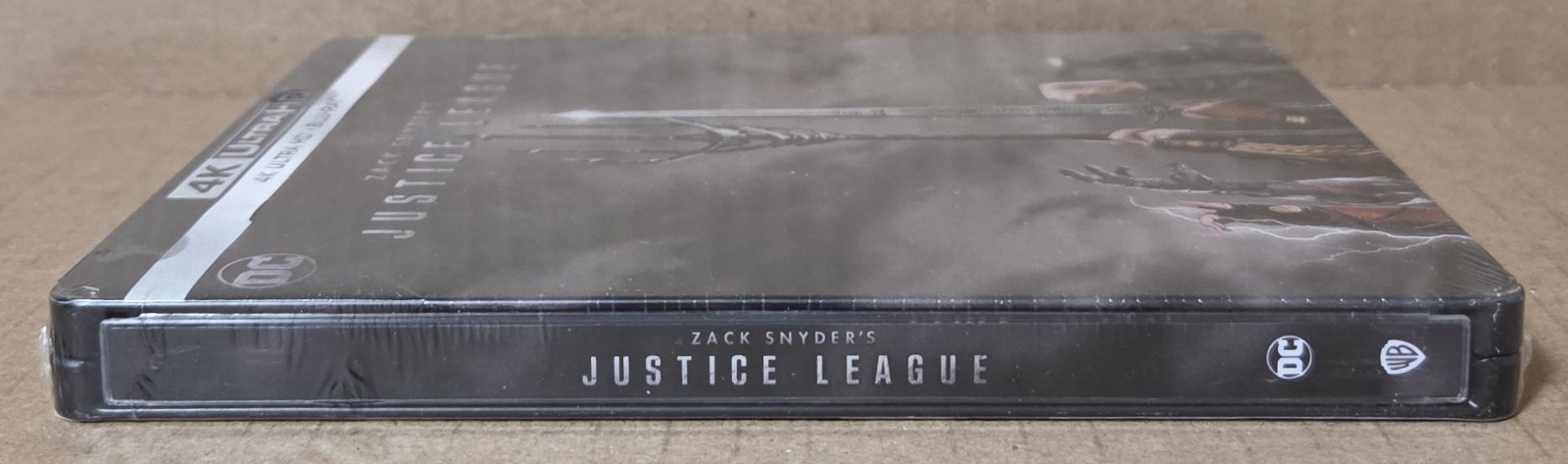 New Sealed Best Buy Zack Snyder’s Justice League 4K Blu-Ray Steelbook Canada