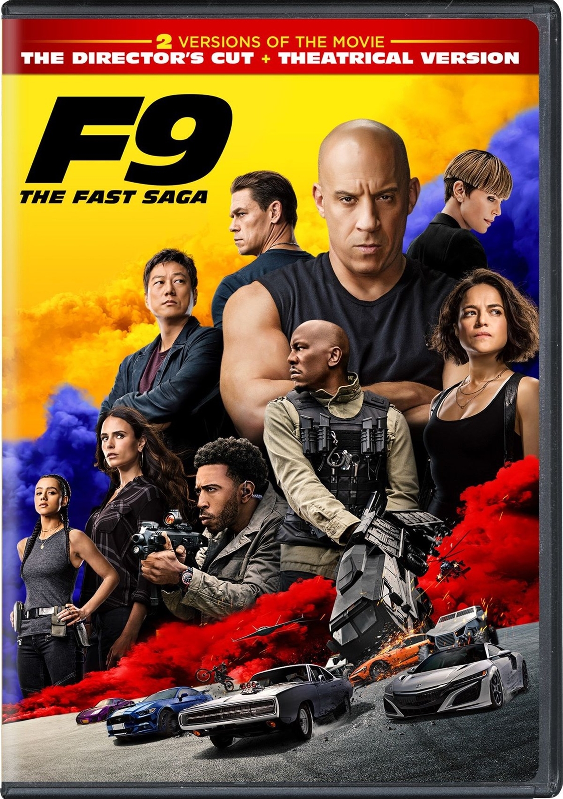 F9 The Fast Saga DVD Vin Diesel NEW