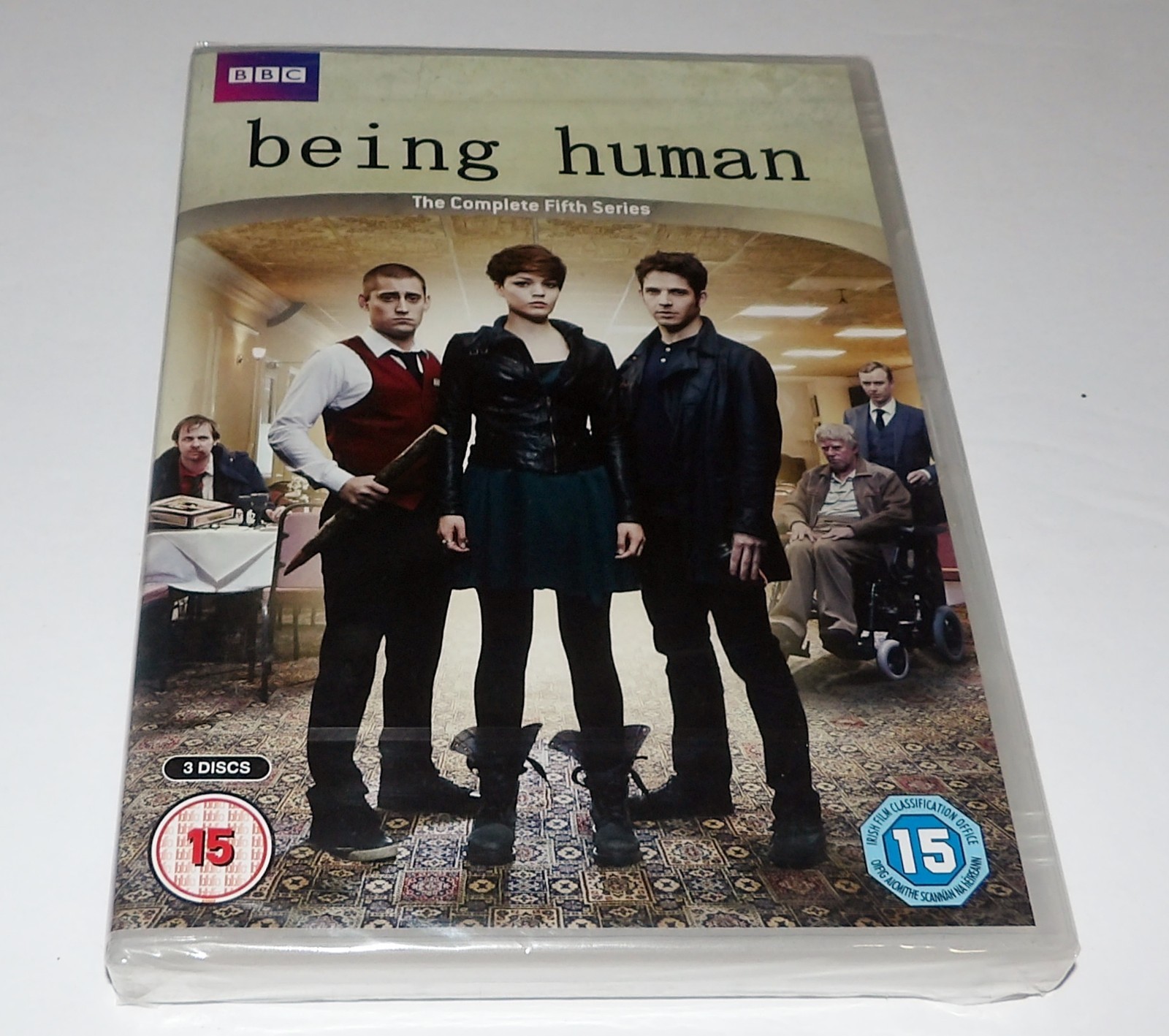 BRAND NEW FACTORY SEALED DVD – BEING HUMAN THE COMPLETE 5th SERIES – 343 MINUTES