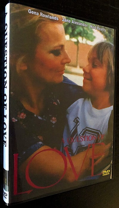 A QUESTION OF LOVE TV Movie DVD 1978 Gena Rowlands Jane Alexander Ned Beatty gay