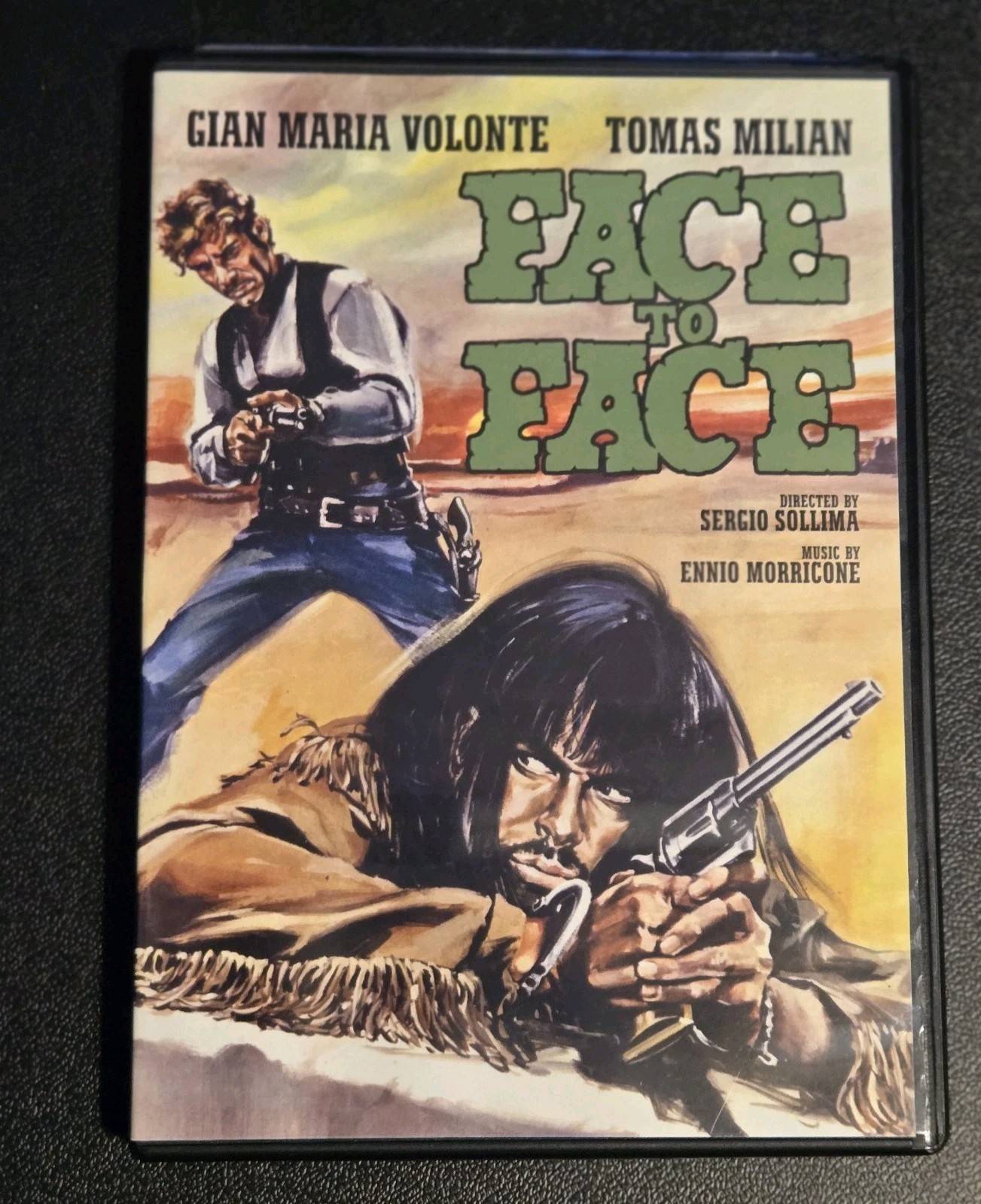 FACE TO FACE * RARE OOP KINO LORBER DVD 1967 SPAGHETTI WESTERN CULT CLASSIC