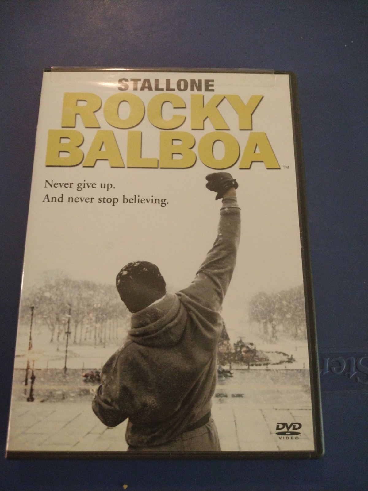 Sylvester Stallone is ROCKY BALBOA on DVD 2007