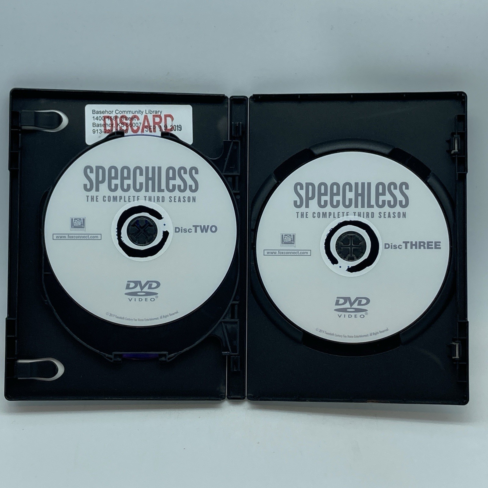 Speechless: Season 3 3-DVD 2019 ABC Comedy TV Series Minnie Driver EX-LIBRARY