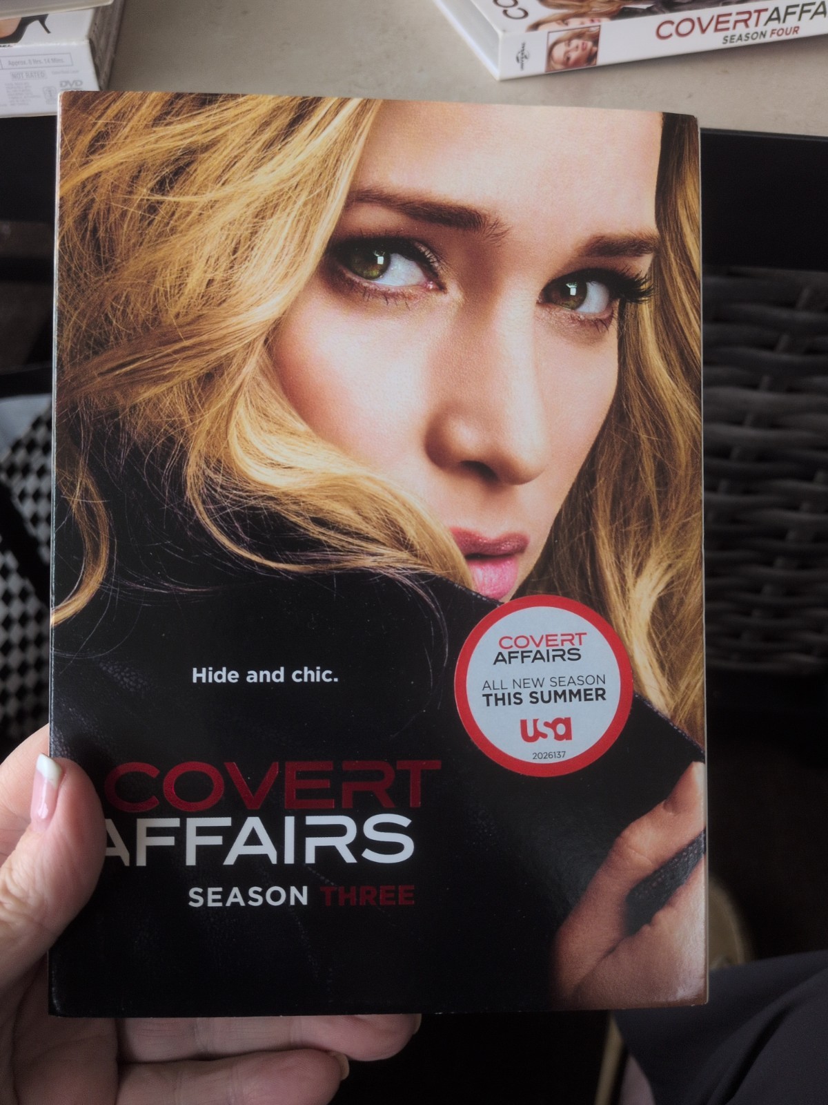 Covert Affairs Complete Series DVD Box Seasons 1-5 19-Disc Collector Grade