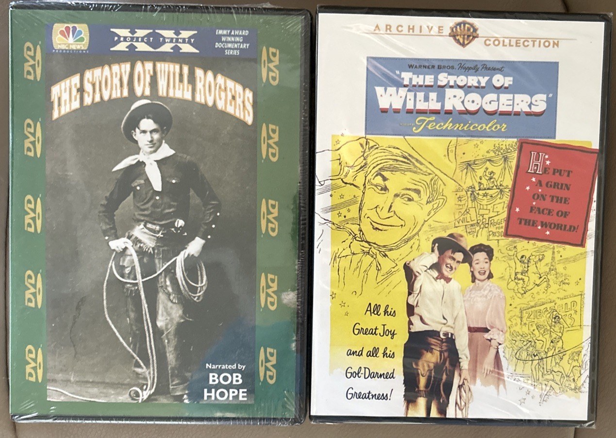 The Story of Will Rogers (DVD 1961) and The Story Of Will Rogers (DVD 1952)