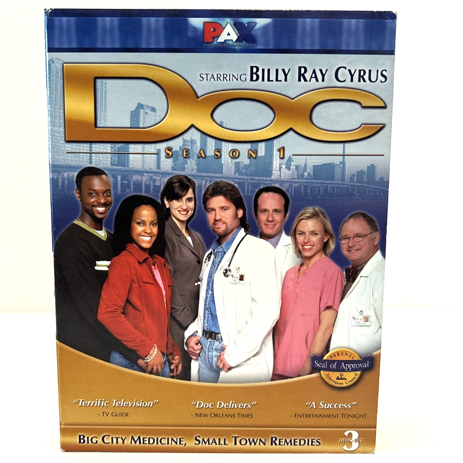 Doc Season 1 Complete TV Series DVD 3 Disc Set Billy Ray Cyrus Medical Drama
