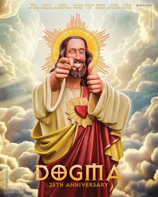 DOGMA STEELBOOK 4K ULTRA HD + BLU-RAY + DIGITAL NEW! SEALED!
