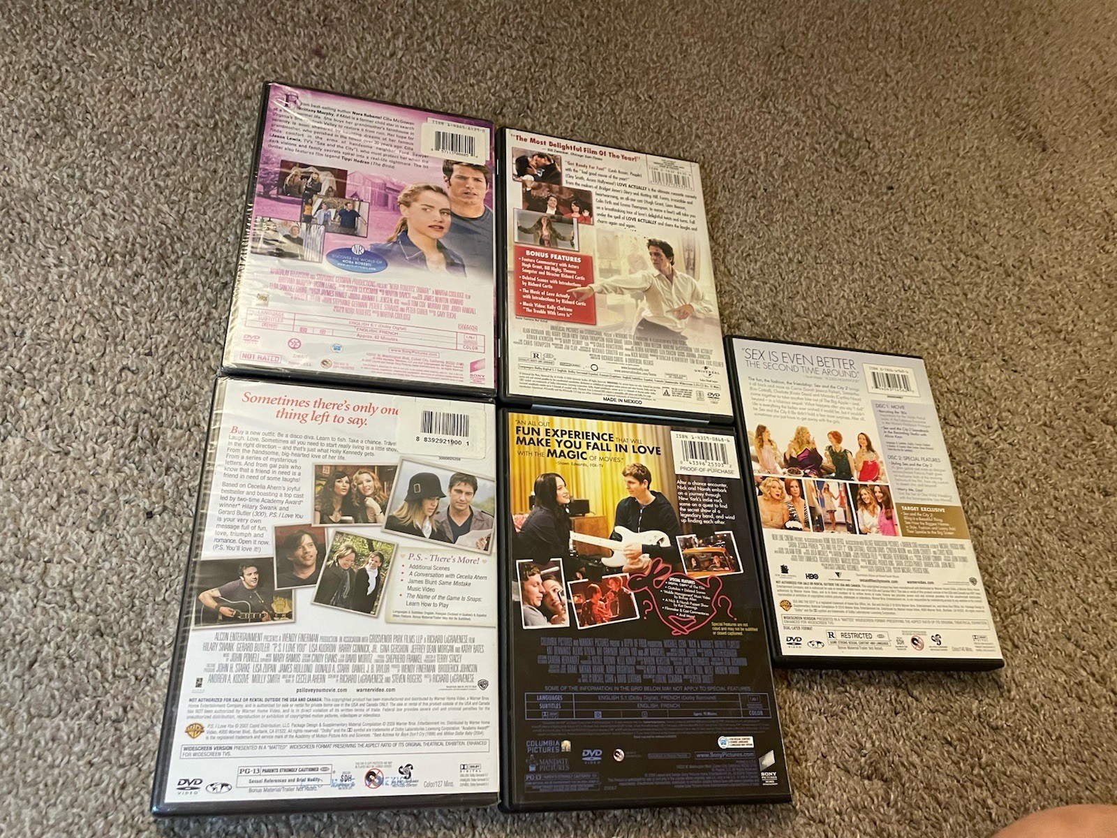 Romance DVD Movie Lot