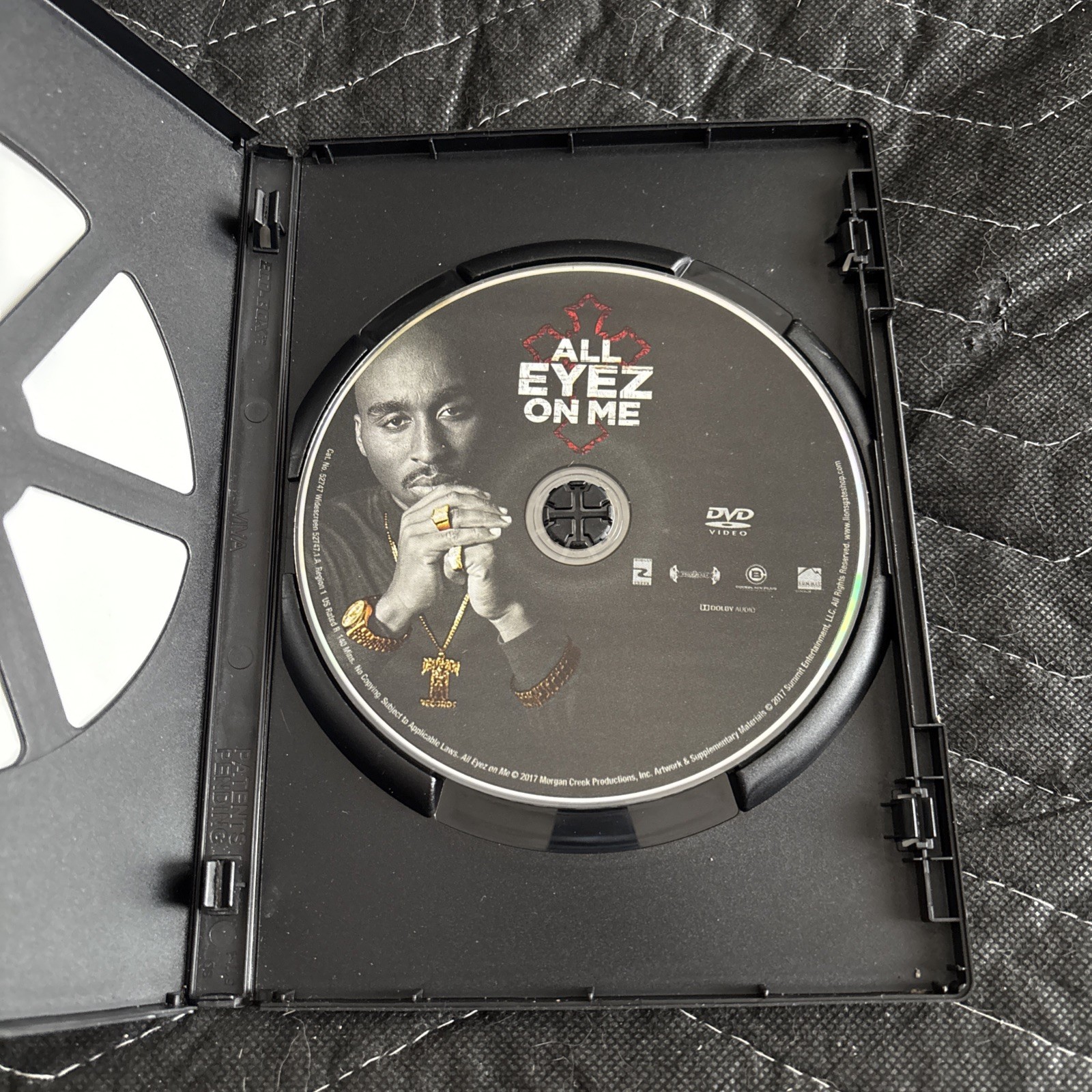 Tupac All Eyez Eyes On Me The Untold Story [DVD, R, 2016, Widescreen, 140 Min]