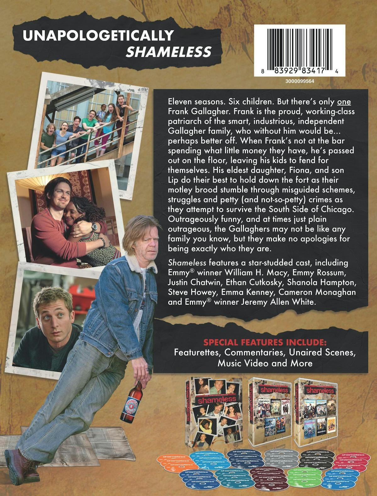 Shameless The Complete Series DVD NEW