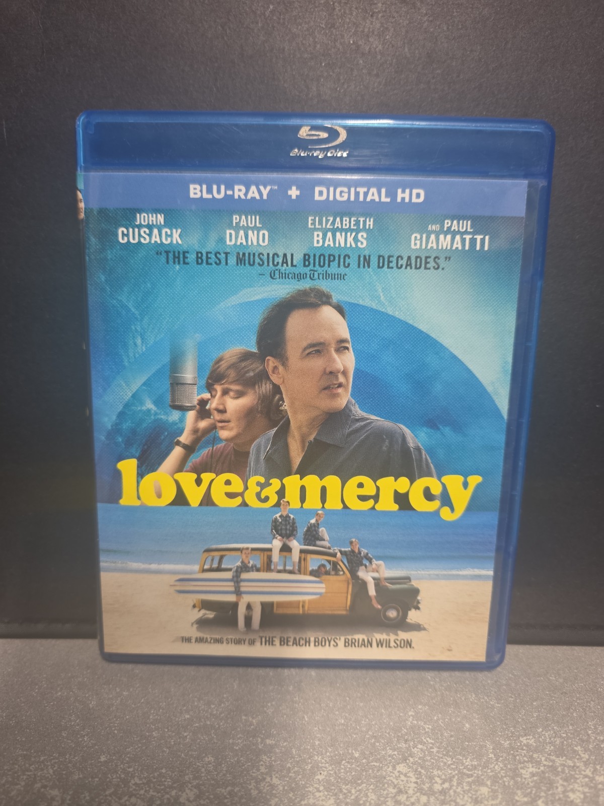 Love & Mercy (Blu-ray, 2014) John Cusack Beach Boys Brian Wilson Biopic, V-GOOD