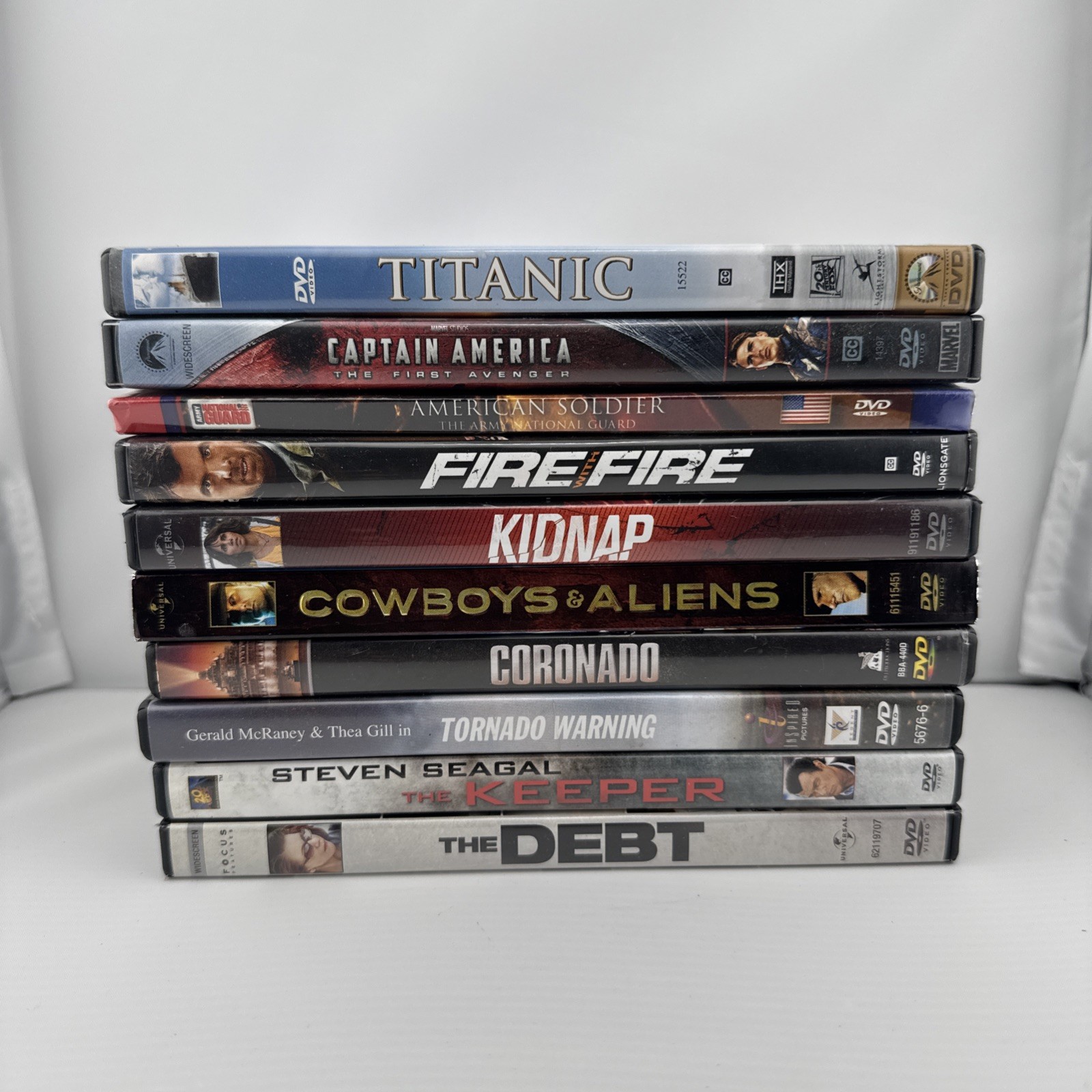 Lot Of 10 DVDs See Description For Titles
