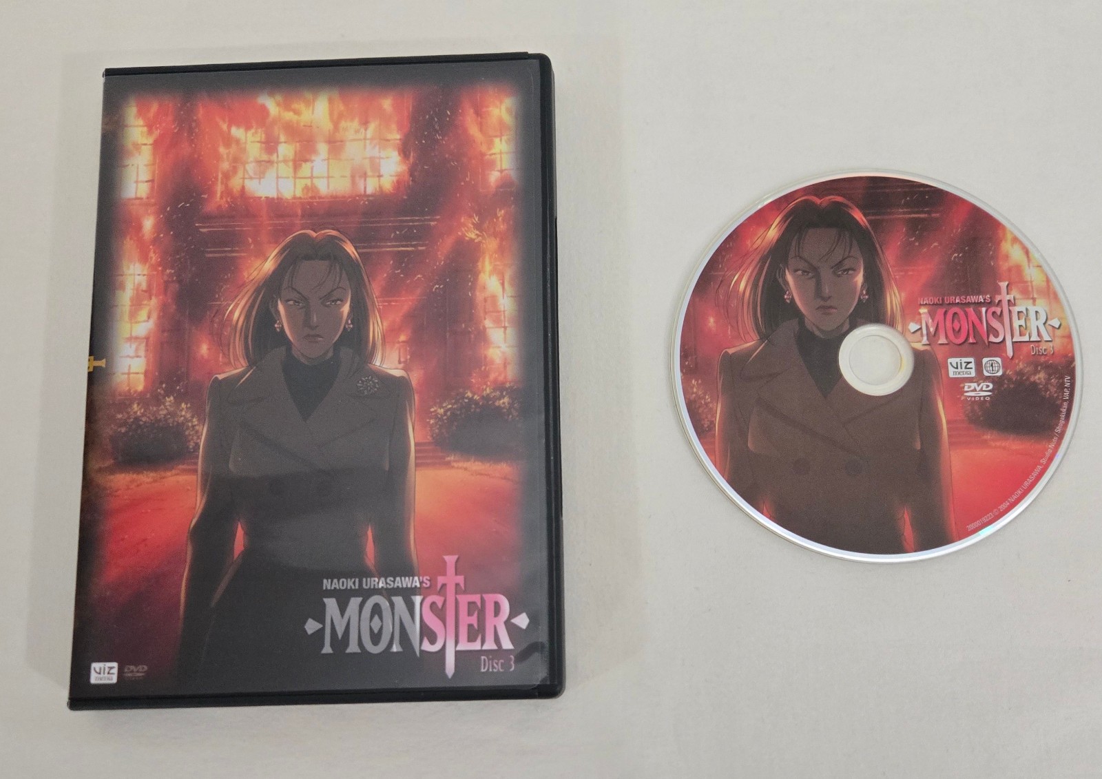 Naoki Urasawa’s Monster Boxset 1 DVD 3 Disc Anime