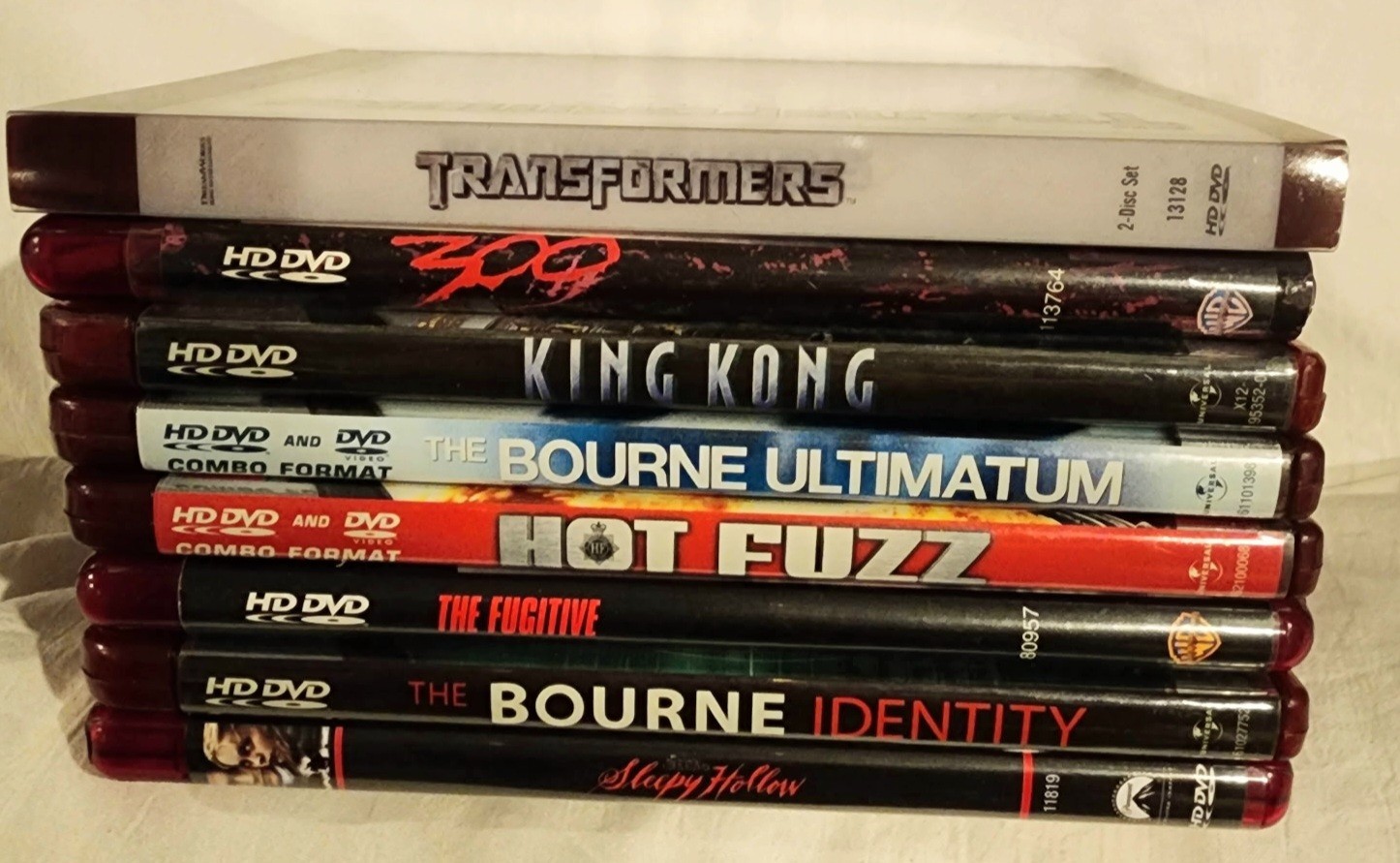 Collectible HD DVD Discontinued Movies Lot of 8 Different Movies Tested Working