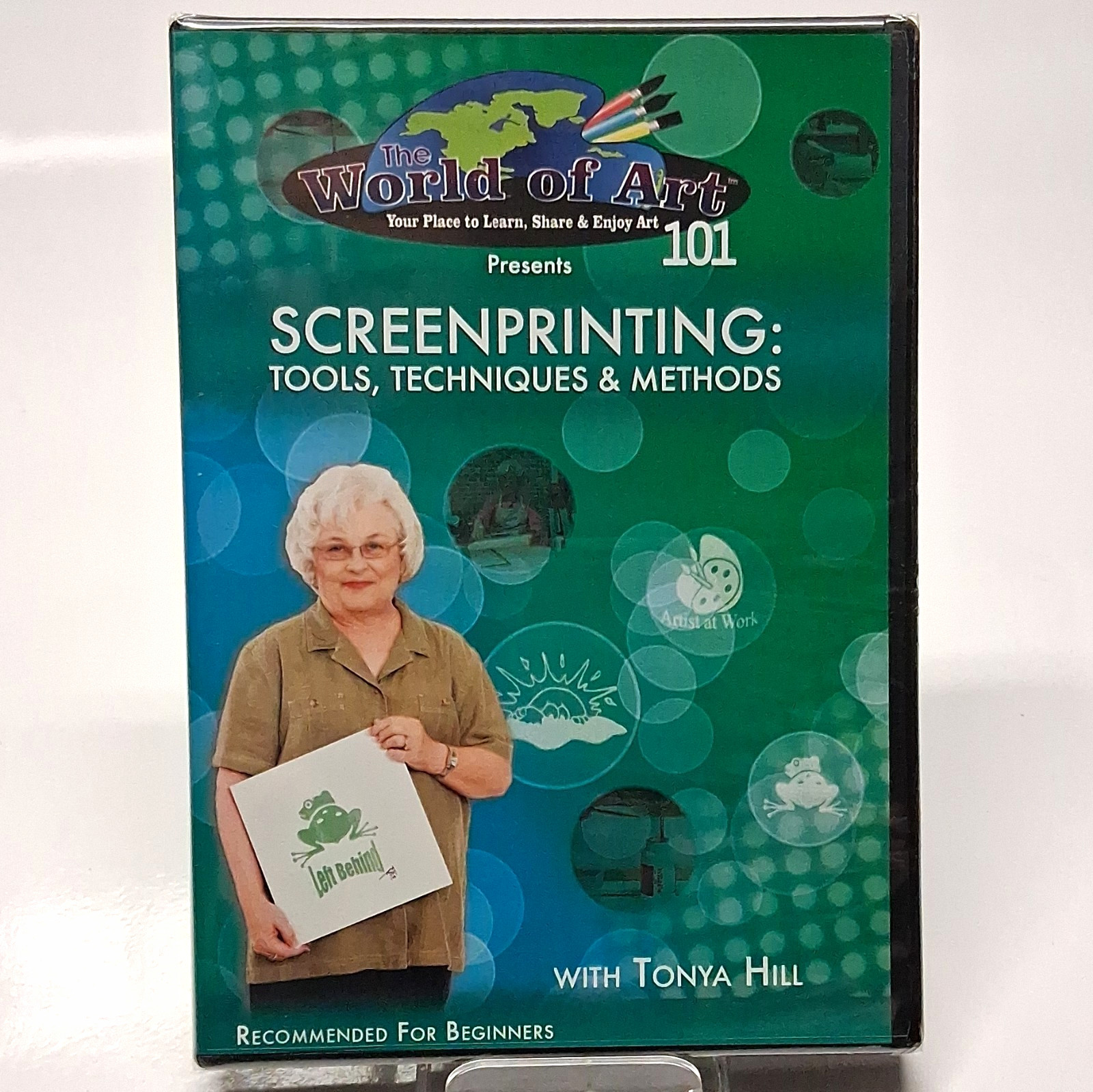 World of Art 101 Screenprinting Tools Techniques & Methods DVD WS 2009 13m