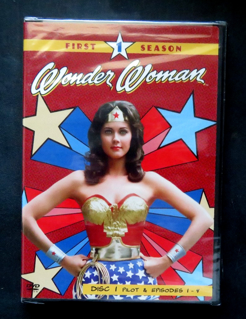 New Wonder Woman ~ The Complete First Season 3 Disc Set DVD Lynda Carter